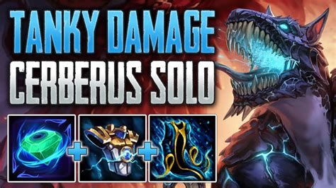 When The Tank Shreds Cerberus Solo Gameplay Smite Conquest A Z Youtube