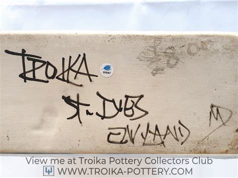 Troika Pottery Decorators Marks Troika Pottery Collectors Club