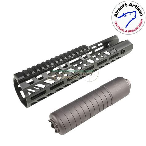 Sur300 Handguard Set 12 Virtus Lc Black For Sig Mcx Airsoft Artisan