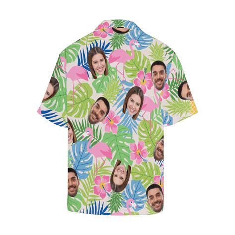 Custom Hawaiian Shirt With Face Personalized Hawaii Shirt For Etsy