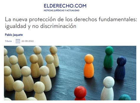 Protección De Derechos Fundamentales Igualdad Y No Discriminación