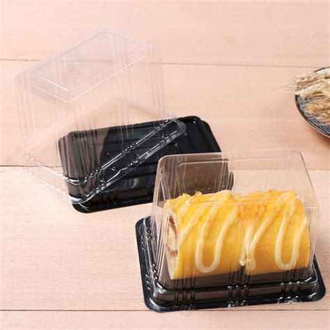 Jual Pcs Tray Mika Kue Kotak Tray Mika Mini Dus Box Mika Slice Cake