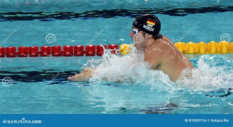 Koch Ger Di Marco Del Nuotatore Di Olimpionico Del Campione Del Mondo