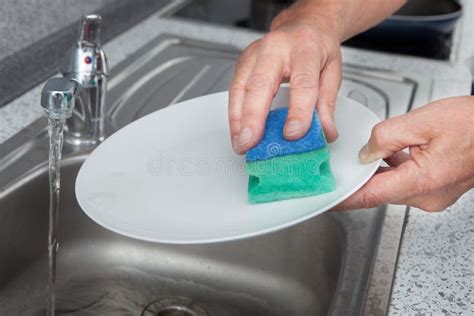 Cleaning Bath Tub Stock Photo Image Of Polishing Shine