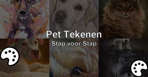 Pet Tekenen Stap Voor Stap Tekenen Nu