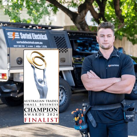 Sorted Electrical: Finalist at National Tradies Awards! - Sorted ... 
