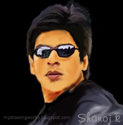 Shahrukh Khan Digital Painting (Photoshop) || RAINBOW - The Colour of Life