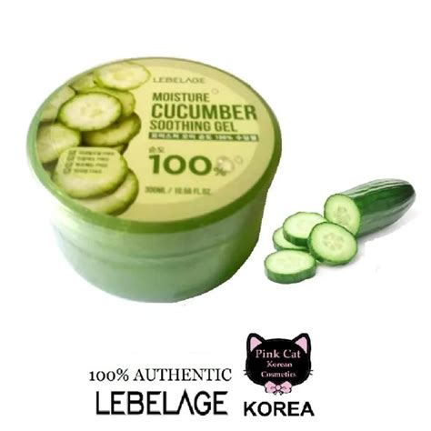 Korean Cosmetics LEBELAGE Moisture Cucumber Soothing Gel 100 300ml