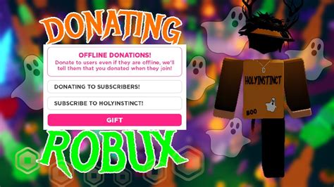 Donating Robux To Every Viewerpls Donategoal M Raised