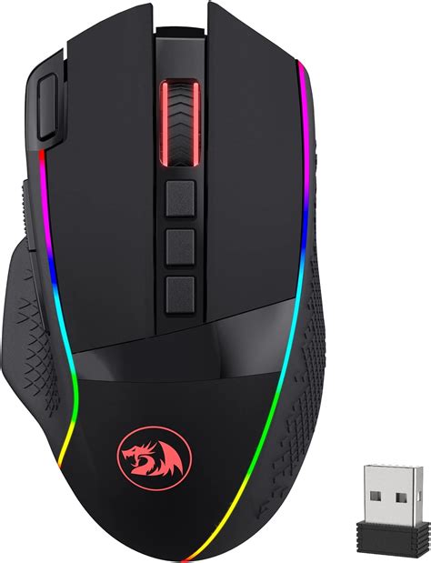 Redragon Mouse Para Jogos M Sem Fio Mouse Gamer Fio Sem Fio De