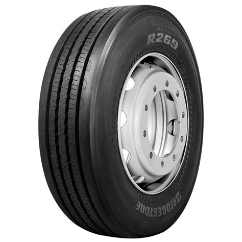 Pneu 275 80R22 5 Bridgestone R269 Liso 149 146L 16 Lonas 16 2mm