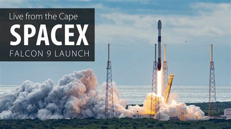 Watch Live As A Spacex Falcon Rocket Launches Starlink Satellites