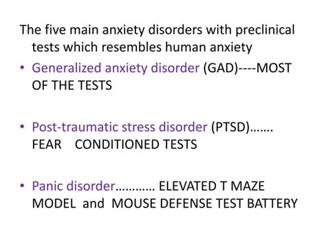 Screening of Anxiolytics | PPT