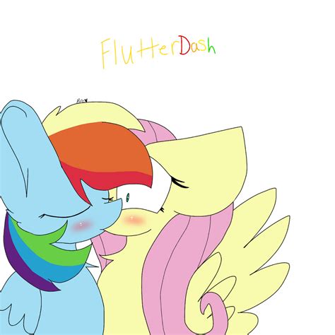 Flutterdash Rainbow Dash X Fluttershy By Grellsutcliffbreanna On