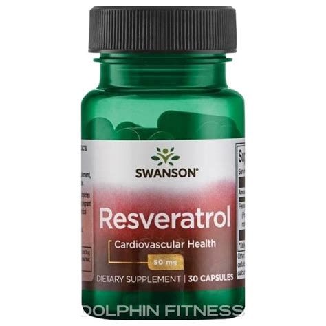 Swanson Resveratrol 50 Mg 30 Capsules