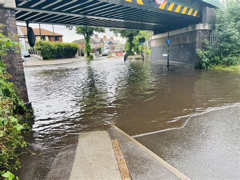 Flash flooding in the Midlands causes travel chaos and festival ...