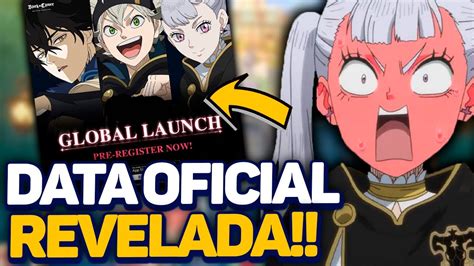 REVELADA DATA DE LANÇAMENTO OFICIAL DE BLACK CLOVER MOBILE FINALMENTE