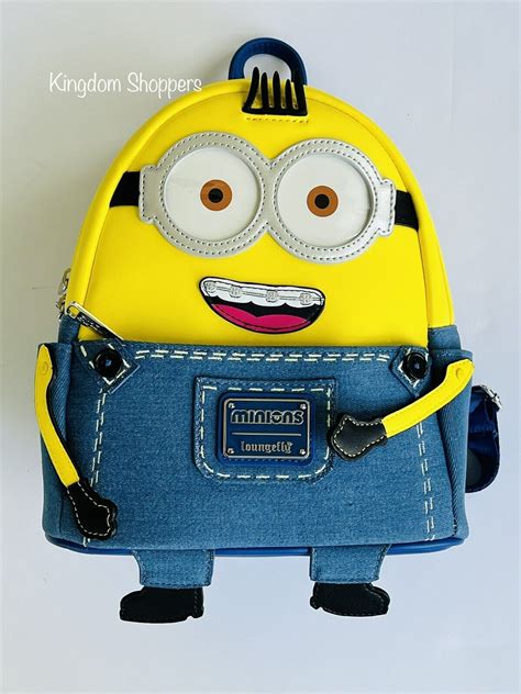 2022 Rise Of Gru Otto Minions Loungefly Backpack Universal Studios