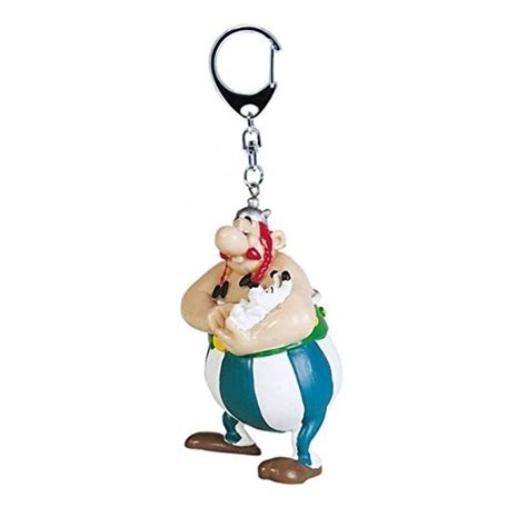 Keychain Figure Plastoy Asterix Obelix And Idefix 60402 Maya Toys