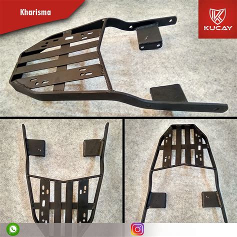 Kucay Static Honda Charisma Motorcycle Top Box Brackets Shopee Singapore