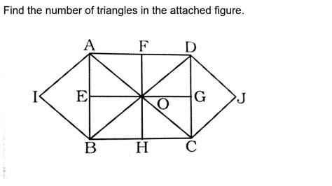 Find The Number Of Triangles In The Figure