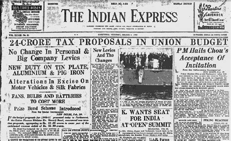 Indianhistorypics On Twitter 1960 24 Crore Tax Proposals In Union