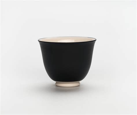 Susumuya Small Black Japanese Tea Cup Zen Minded