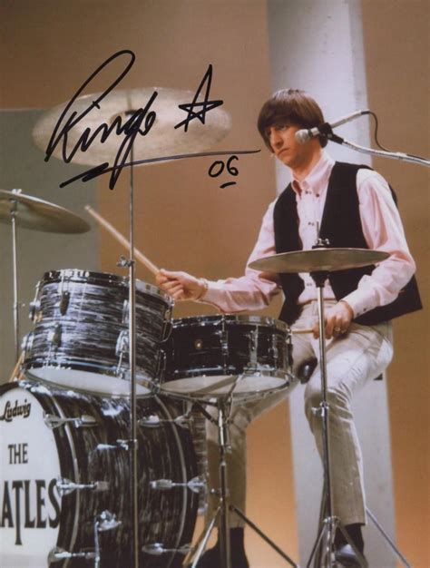 Ringo Starr Signed Photo Estatesales Org