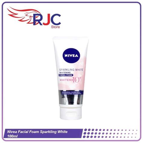 Jual Nivea Sparkling White Whitening Facial Foam 100ml Di Seller RJC