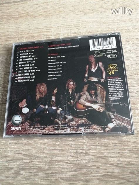 Guns N Roses Appetite For Destruction 1987 Geffen Records KiadÁsÚ Cd