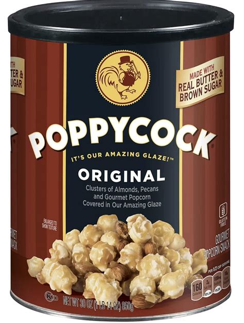 Poppycock Glazed Popcorn 30 Oz Delicious Sweet Snack