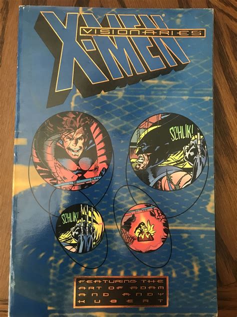 X Men Visionaries The Art Of Adam Andy Kubert Marvel Tpb Rare Oop