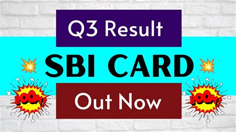 Sbi Card Q Results Sbi Card Q Results Sbi Card Share Latest