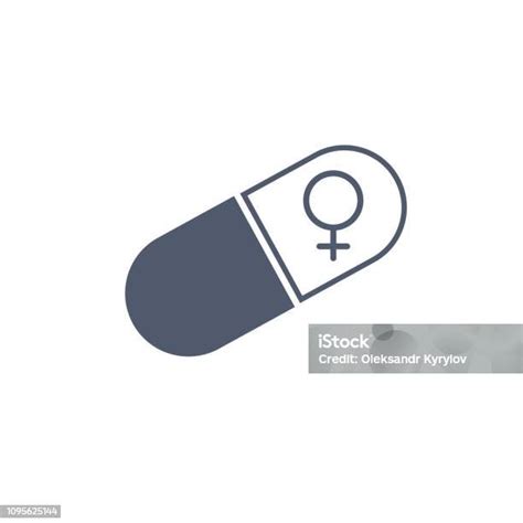 Mannelijke Pil Capsule Pictogram Medicijnen Silhouet Symbool Negatieve