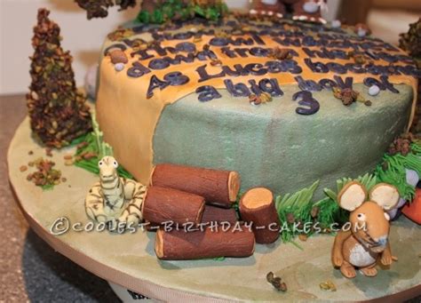 Cool Gruffalo Birthday Cake