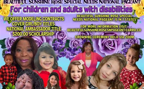 2024 Beautiful Sunshine Rose Special Needs Virtual National Pageant By