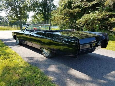 All Black 1967 Cadillac Deville Convertible Custom For Sale