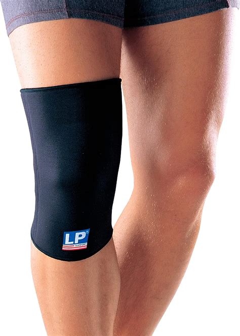 Lp Support Basic Kniebandage Gr E Xs Farbe Schwarz Amazon De