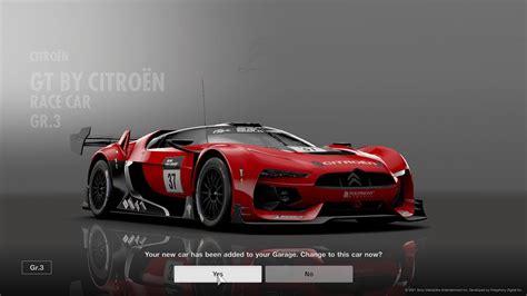 Gran Turismo™sport Citroen Gt By Citroen Race Car Gr 3 Test Race Youtube