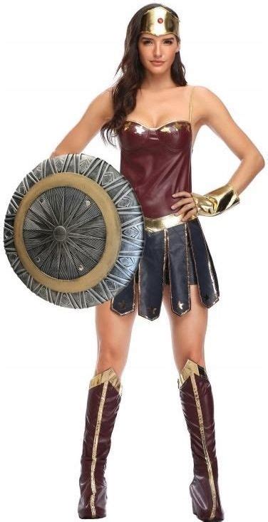 Hopki Strój Kostium Przebranie Wonder Woman Tarcza Cosplay 164 170 M L