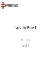 Capstone Week Pdf Capstone Project Info Week Application