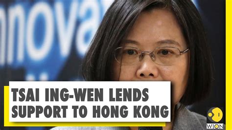 Taiwan Vows Necessary Aid To Hong Kong People Supports Hk Protest