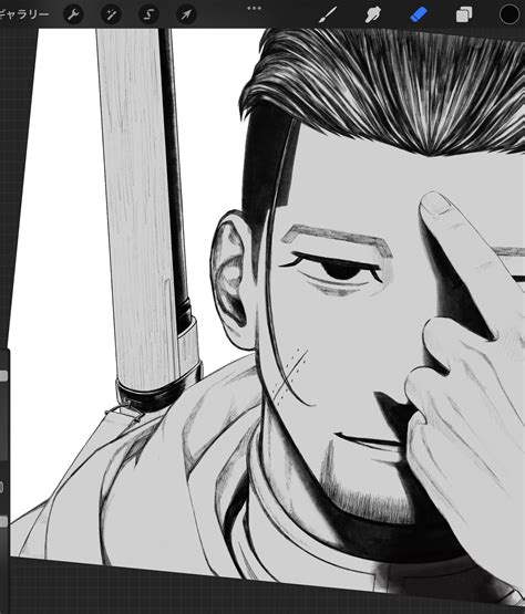 Ogata Hyakunosuke Golden Kamuy And 1 More Drawn By Tonta Tonta1231