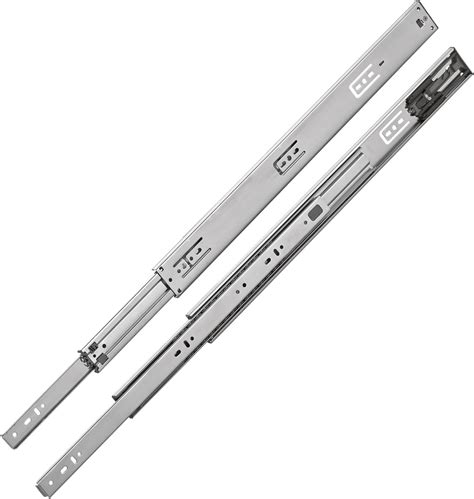 Rok Hardware 22 Drawer Slides Full Extension Push To Open Ball Bearing