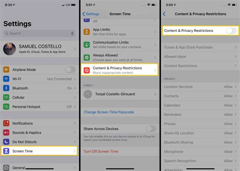 How To Undo Parental Controls On Iphone Best Parenting