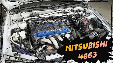 Двигатель Mitsubishi 4G63 (2,0 л.) - Надежность, Проблемы и ...
