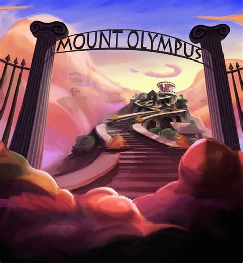 Mount Olympus Colour Key By Alexanderhenderson On Deviantart Artofit