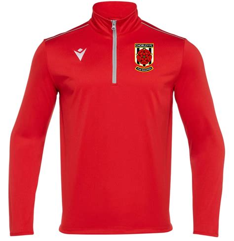 Players Training Jacket - Red | Chorley FC | Chorley FC Web