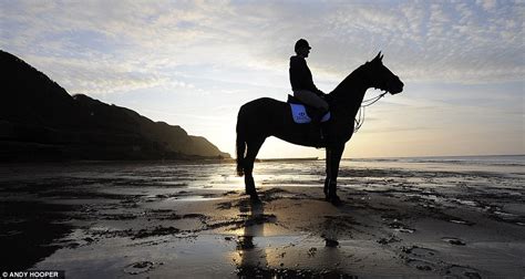 Its Surf Not Turf As Britains Equestrian Stars Take Their Horses For