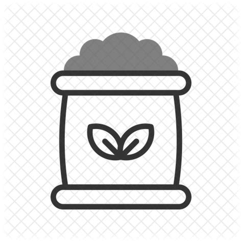 Fertilizer Bag Icon Download In Line Style